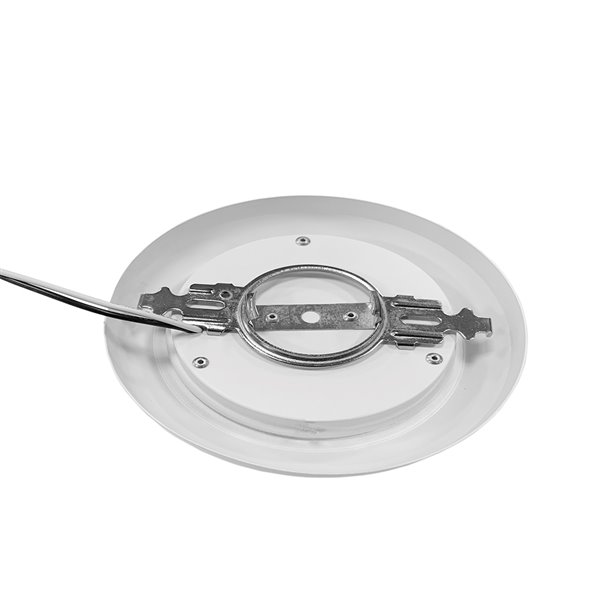 TorontoLed White 7-in Integrated LED Flush Mount Light