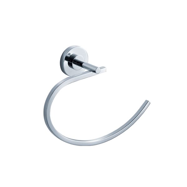 Fresca Magnifico Wall Mount Towel Ring - Chrome