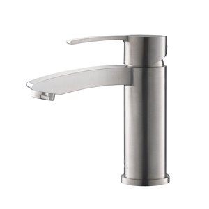 Fresca Livenza 1-handle Single Hole Watersense Labeled Bathroom Sink Faucet - Brushed Nickel