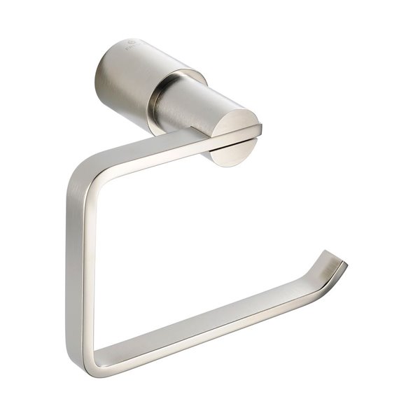 Fresca Magnifico Brushed Nickel Wall Mount Single Post Toilet Paper Holder
