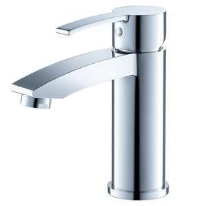 Fresca Livenza Chrome 1-handle Single Hole Watersense Labeled Bathroom Sink Faucet