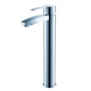 Fresca Livenza 1-handle Single Hole Watersense Labeled Bathroom Sink Faucet in Chrome