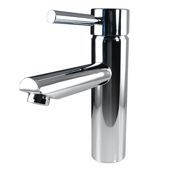 Fresca Tartaro Chrome 1-handle Single Hole Watersense Labeled Bathroom Sink Faucet