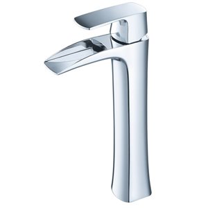Fresca Fortore 1-handle Single Hole Watersense Labeled Bathroom Sink Faucet in Chrome