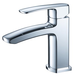 Fresca Fiora 1-handle Single Hole Watersense Labeled Bathroom Sink Faucet in Chrome