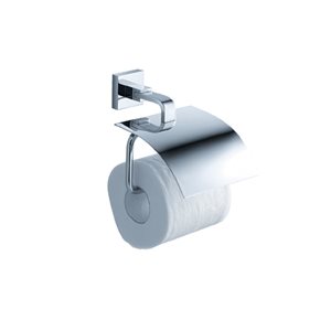 Fresca Glorioso Chrome Wall Mount Single Post Toilet Paper Holder