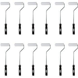 Mini rouleau à peinture en mousse de 4 po Home Improvement ACTION-1, lot de 12