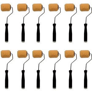 Mini rouleau à peinture en mousse de 3 po Home Improvement ACTION-1, lot de 12