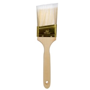 Paquet de 12 pinceaux d'angle d'ACTION-1 Home Improvement, en nylon