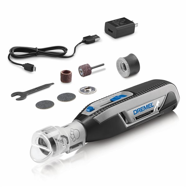 Dremel 9-piece Variable Speed 4-volt-amp Pet Grooming Rotary Tool with Case