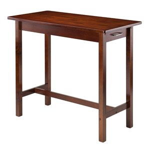 Winsome Wood Brown Wood Base With Wood Top Kitchen Islands (19.69-in x 39.37-in x 33.27-in)
