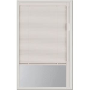 ODL Blink 22 x 36 x 1-in White Low-E Door Glass Enclosed Blinds