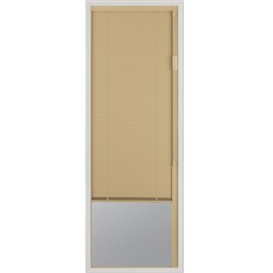 Blink Enclosed  Blinds - Premium Colour Sand Blinds Low-E Door Glass 20-in x 64-in x 1-in