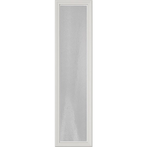 Chinchilla Low-E Decorative Door Glass 8-in x 36-in x 1-in Door Glass