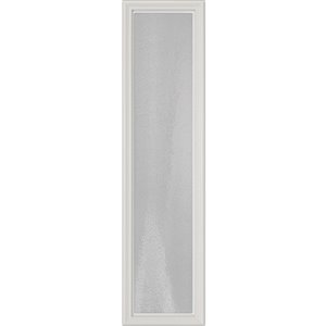 Chinchilla Low-E Decorative Door Glass 8-in x 36-in x 1-in Door Glass