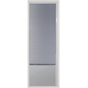 Blink Enclosed  Blinds - Premium Colour Silver Moon Blnd Low-E Door Glass 20-in x 64-in x 1-in