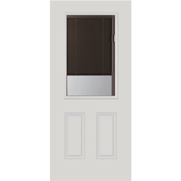 Blink Enclosed  Blinds - Premium Colour Espresso Blinds Low-E Door Glass 20-in x 36-in x 1-in