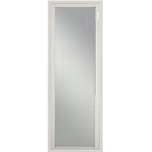 Blink Enclosed Blinds - White Low-E Door Glass 22-in x 64-in x 1-in