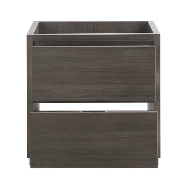 Fresca Valencia 30-in Grey Oak Bathroom Vanity Cabinet