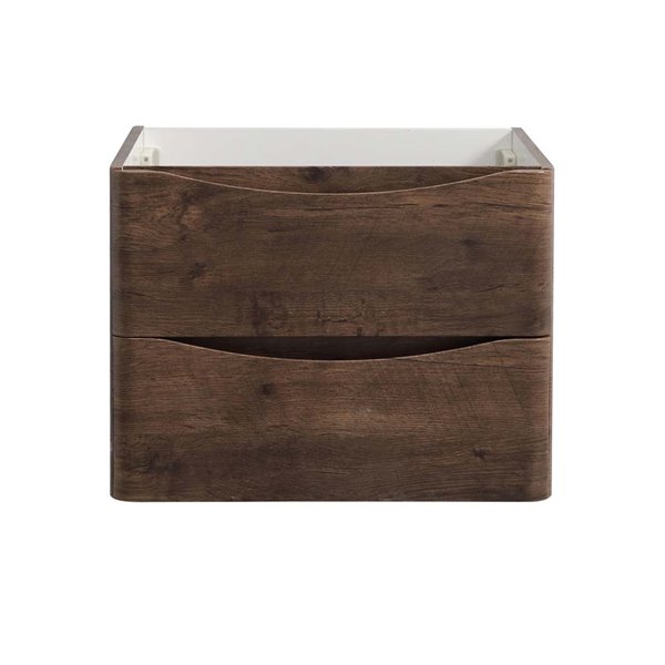 Fresca Tuscany 23.5-in Rosewood Bathroom Vanity Cabinet