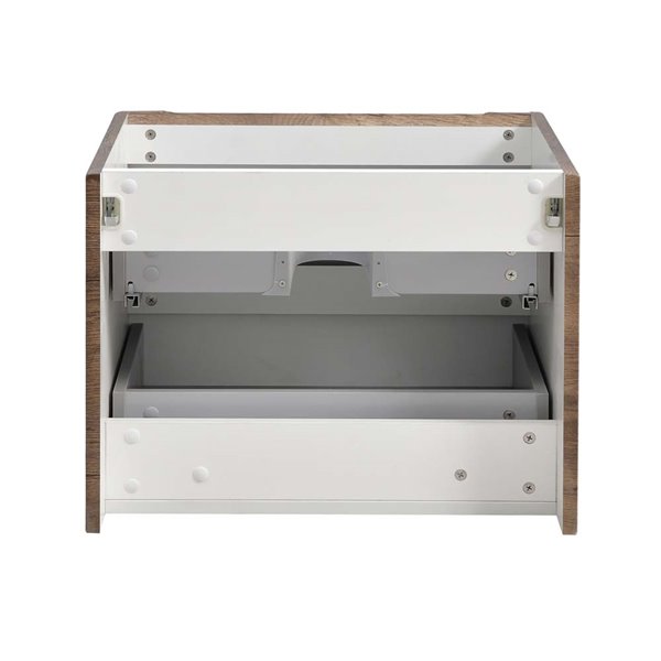 Fresca Tuscany 23.5-in Rosewood Bathroom Vanity Cabinet