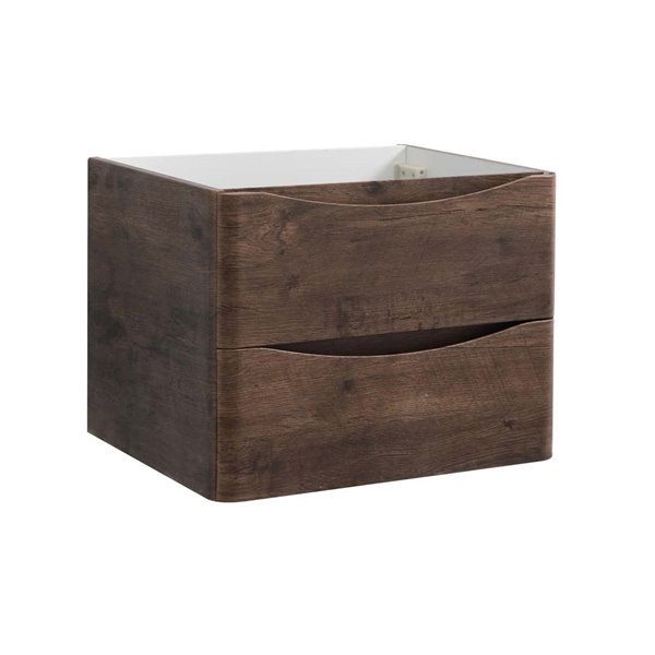 Fresca Tuscany 23.5-in Rosewood Bathroom Vanity Cabinet