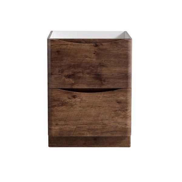 Fresca Tuscany 23.5-in Bathroom Vanity Cabinet - Rosewood