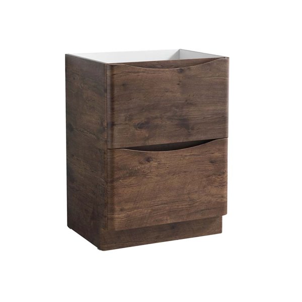 Fresca Tuscany 23.5-in Bathroom Vanity Cabinet - Rosewood