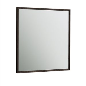 Fresca Formosa 32-in Brown Rectangular Bathroom Mirror
