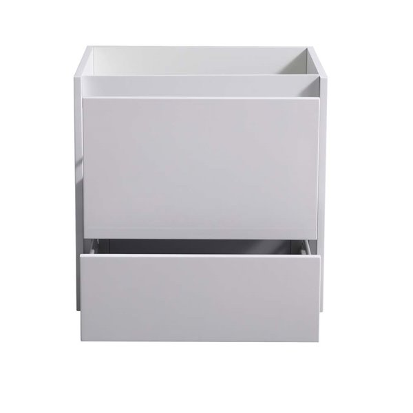 Fresca Catania 23.6-in Glossy White Bathroom Vanity Cabinet