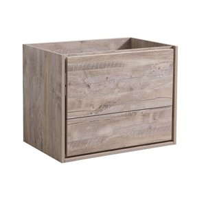 Fresca Catania 29.6-in Rustic Natural Wood Bathroom Vanity Cabinet