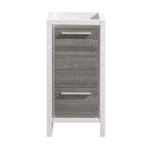 Fresca Allier 15.75-in Ash Grey Bathroom Vanity Cabinet