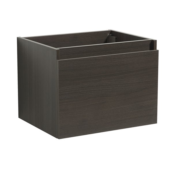 Fresca Nano 23.38-in Teak Bathroom Vanity Cabinet