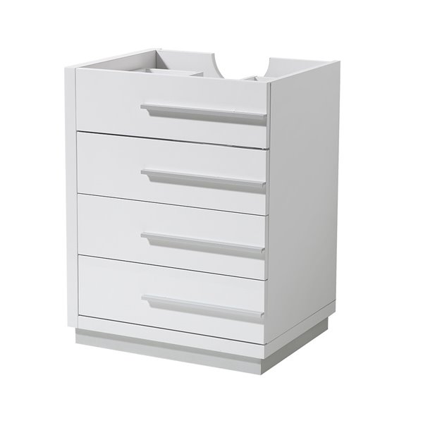 Fresca Livello 23.38in White Bathroom Vanity FCB8024WH RONA
