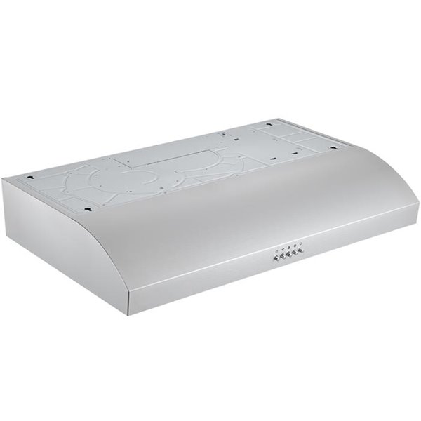 Ancona Slim 30in Ducted Stainless Steel Range Hood AN