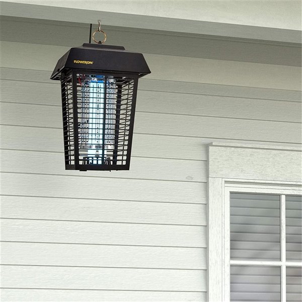 Flowtron 43560-sq. ft. 40-Watt Black Electric Bug Zapper Stake Light