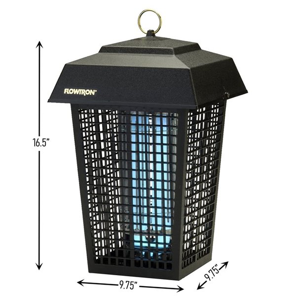 Flowtron 43560-sq. ft. 40-Watt Black Electric Bug Zapper Stake Light