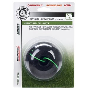 MTD Genuine Parts 20-ft Spool 080-in Spooled Trimmer Line