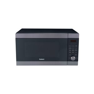 Micro-ondes de comptoir Express Wave de Galanz 1,4 pi³ 1 100 watts (acier inoxydable noir)