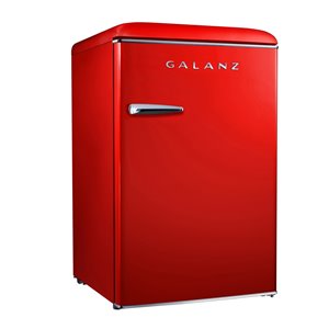 Galanz 3.1-cu ft Upright Freezer (Red)