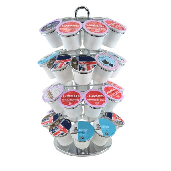 Keurig® K-Cup® Pod Carousel, Can hold 36 K-Cup® pods 