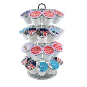 Carrousel K-Cup, chrome, 36 dosettes oneBREW®