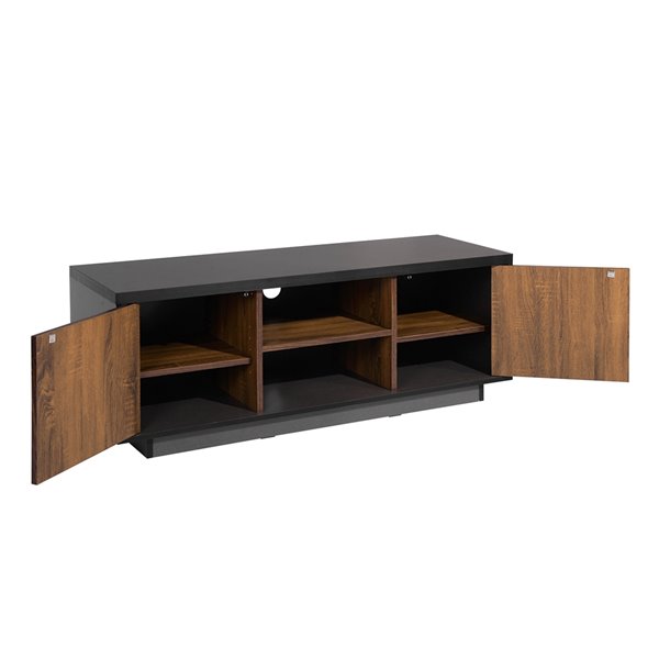 FurnitureR Merino Brown TV Stand