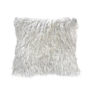 IH Casa Decor 16.5-in W x 12-in L Square Furry Decorative Pillows - 2-Piece