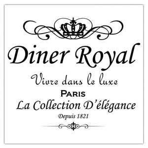 Paquet de 20 serviettes de table à 3 épaisseurs de IH CASADECOR (diner royal) - Ensemble de 6