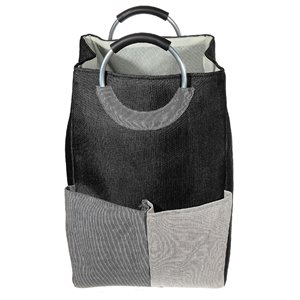 IH CASADECOR 22-in X 14-in X 12-in Freestanding Mixed Material Laundry Hamper