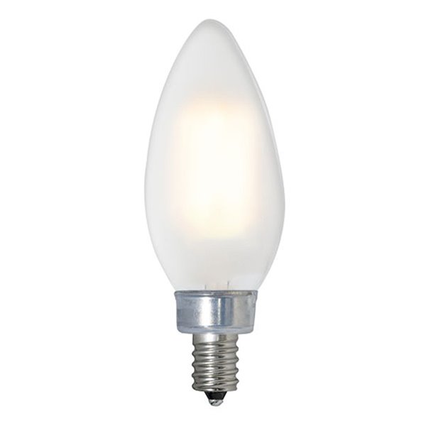 Ampoule B12 à intensité réglable de TorontoLed, 50 W, candélabre, chaud, paquet de 2