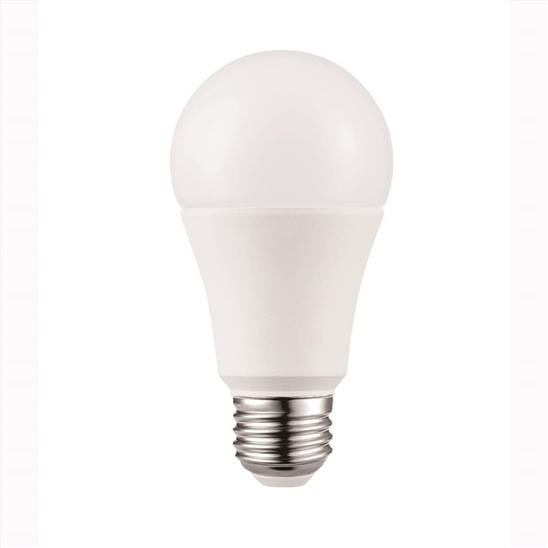 Ampoule A19 à intensité réglable de TorontoLed, 100 W, blanc chaud, paquet de 2