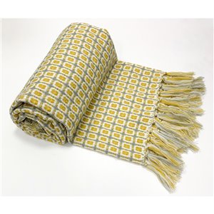 Jeté Edenderry par Honolulu Home Fashions en acrylique