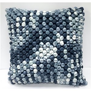 Coussin Bandon de Honolulu Home Fashions, 18 po L X 18 po L